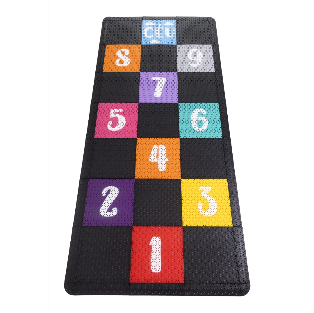 Amarelinha Prime da linha Toy Floor, imagem publicada pelo fornecedor